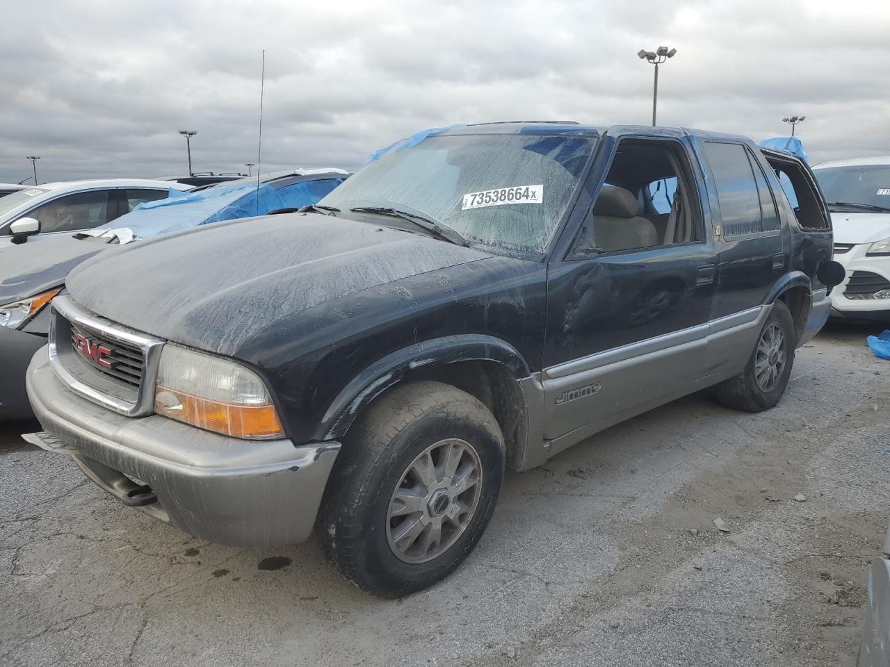 1998 GMC Jimmy VIN 1GKDT13W6W2552652 - Copart auction photo