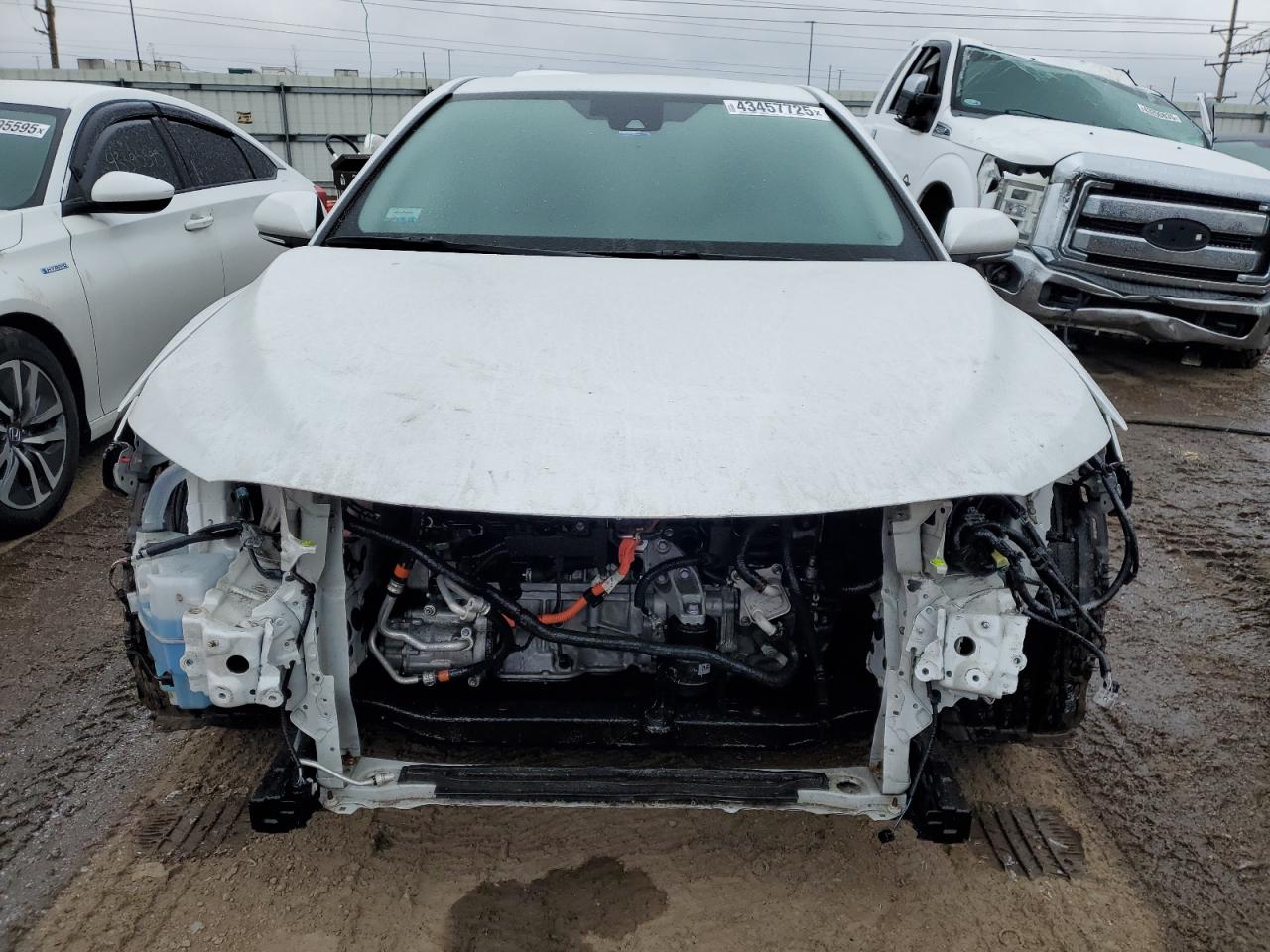 2020 Toyota Camry VIN 4T1F31AK2LU540384 Copart auction photo, front end / rear end damage thumbnail 5