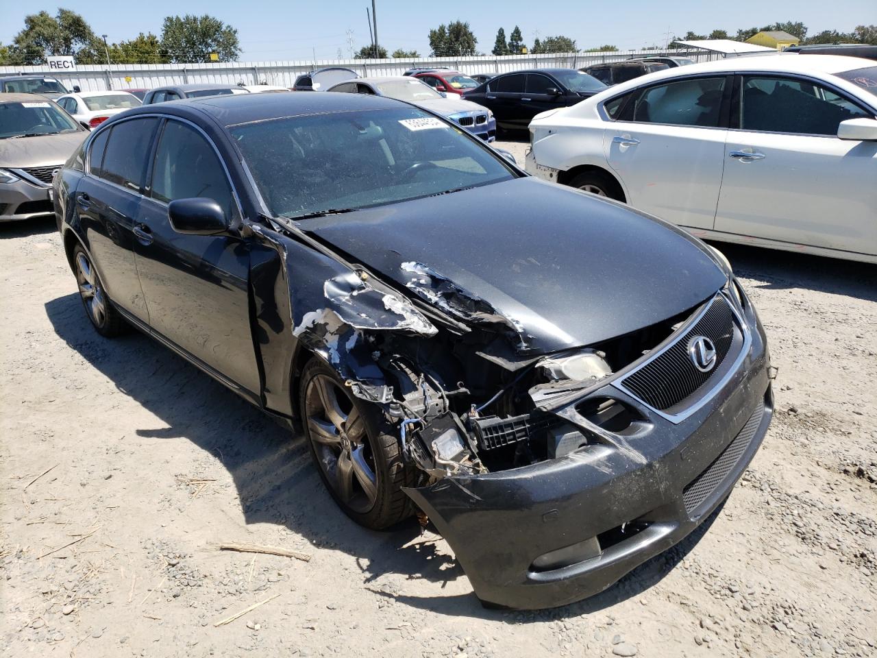 2007 Lexus GS VIN JTHBE96S770019130 Copart auction photo, front end damage thumbnail 4