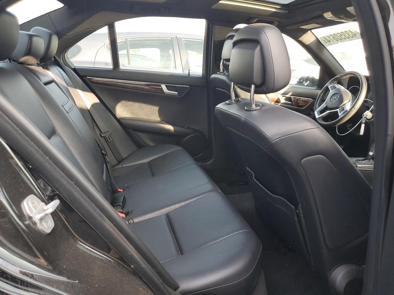 2013 Mercedes-Benz C-klasse VIN WDDGF8AB0DA765694 Copart auction photo, all over damage thumbnail 10