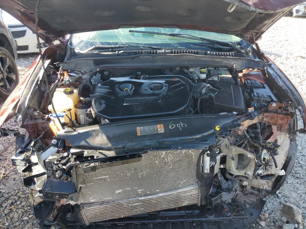 2016 Ford Fusion VIN 3FA6P0H9XGR193766 Copart auction photo, front end damage thumbnail 11