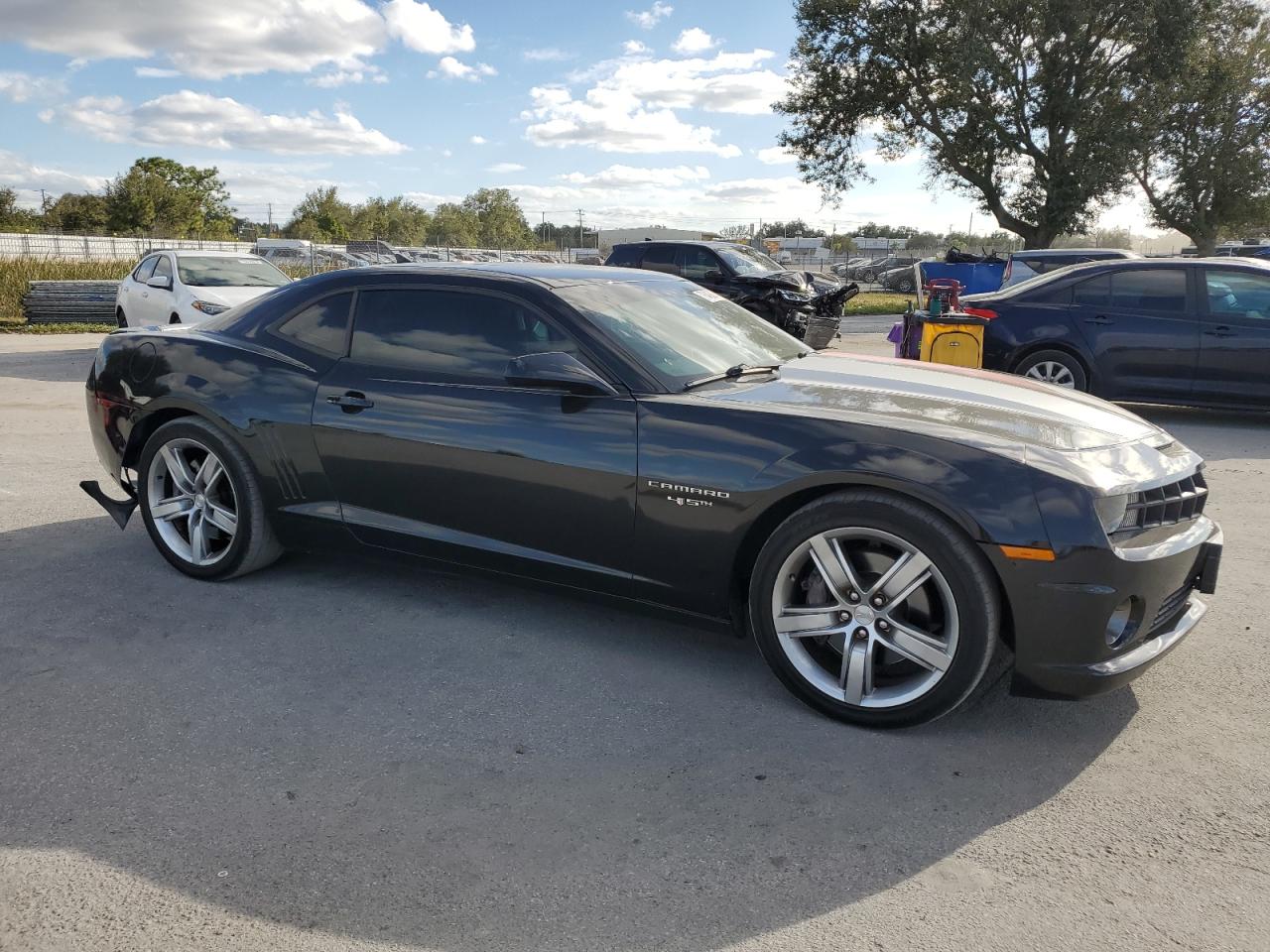 2012 Chevrolet Camaro VIN 2G1FT1EWXC9160118 Copart auction photo, rear end damage thumbnail 4