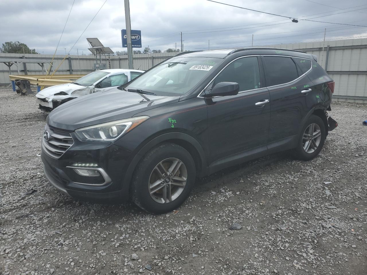 2017 Hyundai Santa Fe VIN 5NMZU3LB9HH032788
