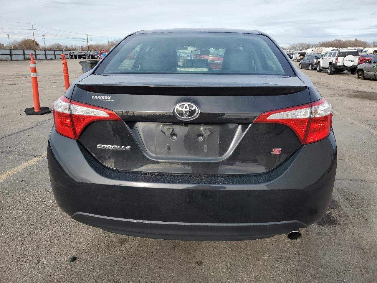 2015 Toyota Corolla VIN 2T1BURHE0FC297190 Copart auction photo, side damage thumbnail 6