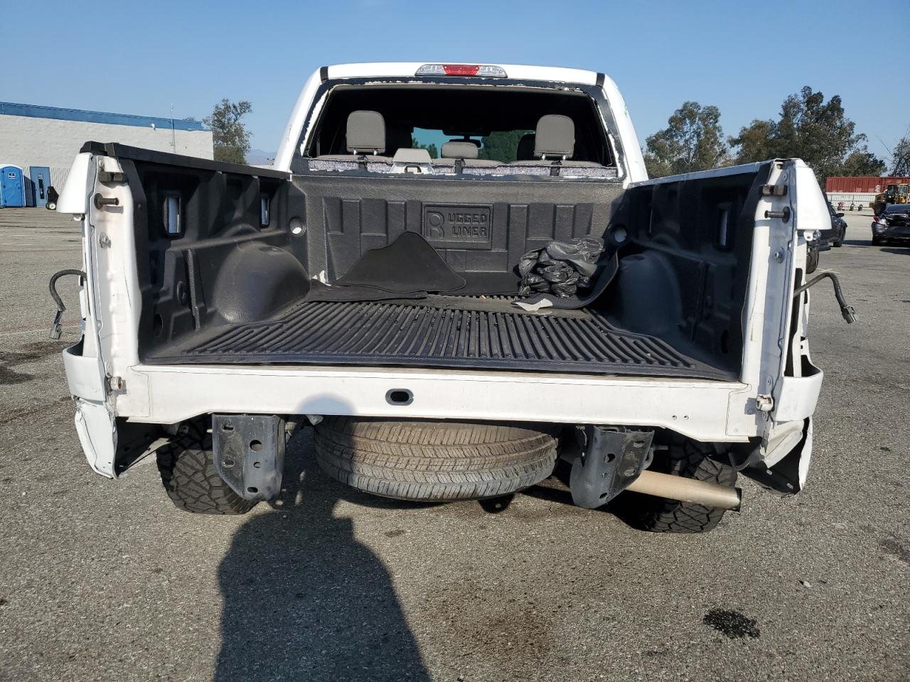 2018 Ford F-150 VIN 1FTEW1CB9JKD72384 Copart auction photo, rear end damage thumbnail 6