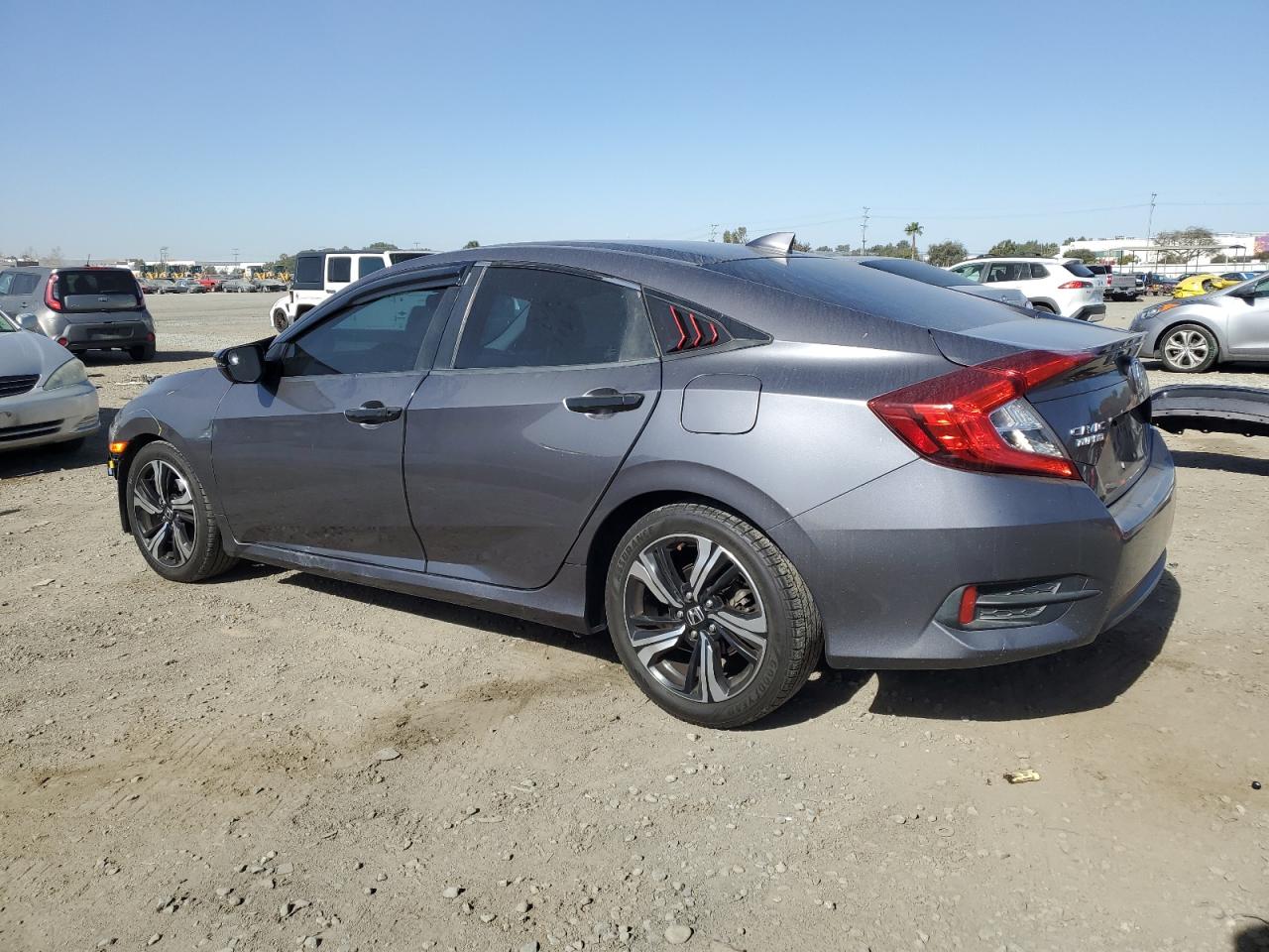 2016 Honda Civic VIN 2HGFC1F94GH641138 Copart auction photo, front end damage thumbnail 2