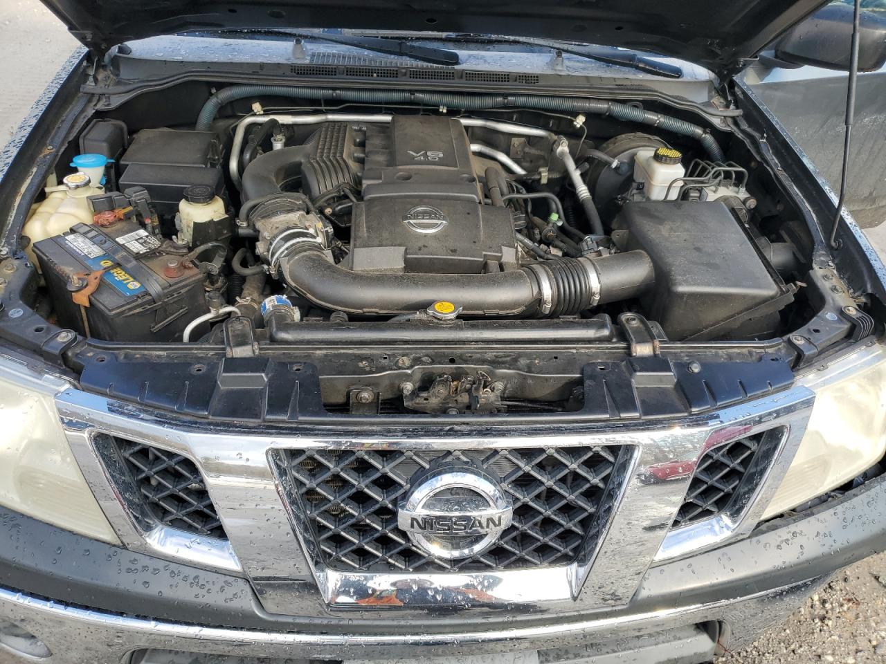 2009 Nissan Navara (Frontier) VIN 1N6AD06W49C420132 Copart auction photo, front end / undercarriage damage thumbnail 11