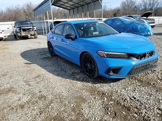 2024 Honda Civic VIN 19XFL2H87RE022458 Copart auction photo, side damage thumbnail 11