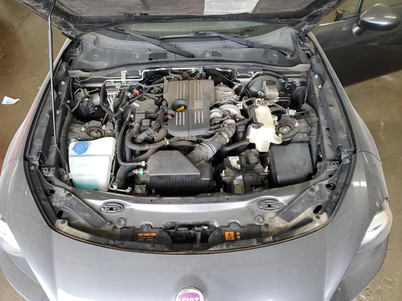 2018 Fiat 124 Spider VIN JC1NFAEK3J0138327 Copart auction photo, rear end / side damage thumbnail 11