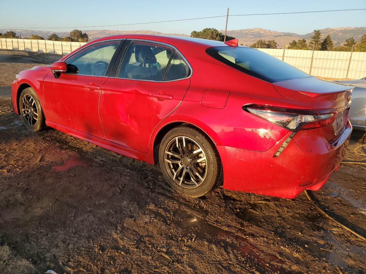 2022 Toyota Camry VIN 4T1G11AK8NU002771 Copart auction photo, side damage thumbnail 2