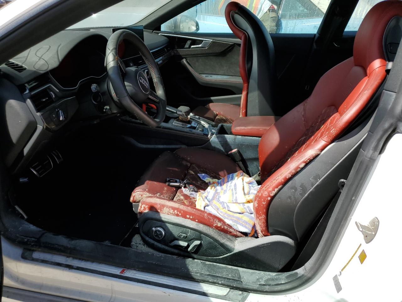 2020 Audi RS5 VIN WAUP4AF58LA001744 Copart auction photo, water/flood damage thumbnail 7