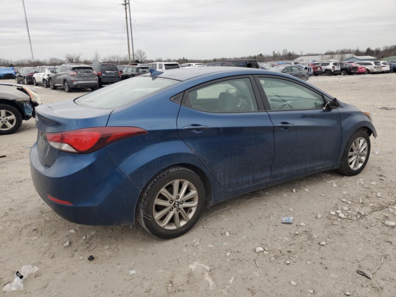 2015 Hyundai Elantra VIN KMHDH4AE4FU322181 Copart auction photo, front end damage thumbnail 3