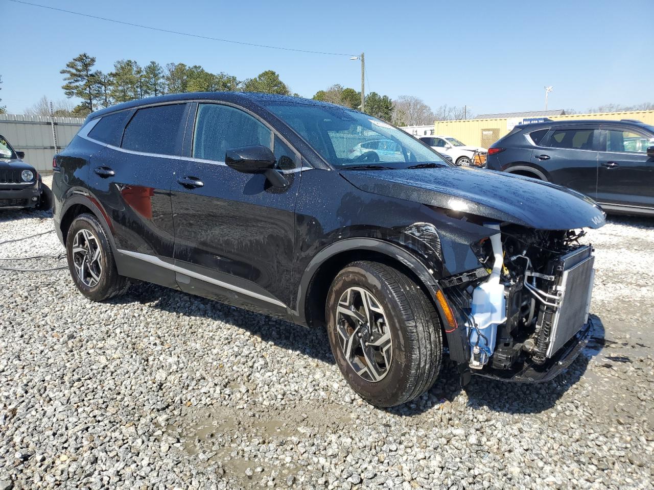 2024 KIA Sportage VIN KNDPU3DF7R7217486 Copart auction photo, front end damage thumbnail 4