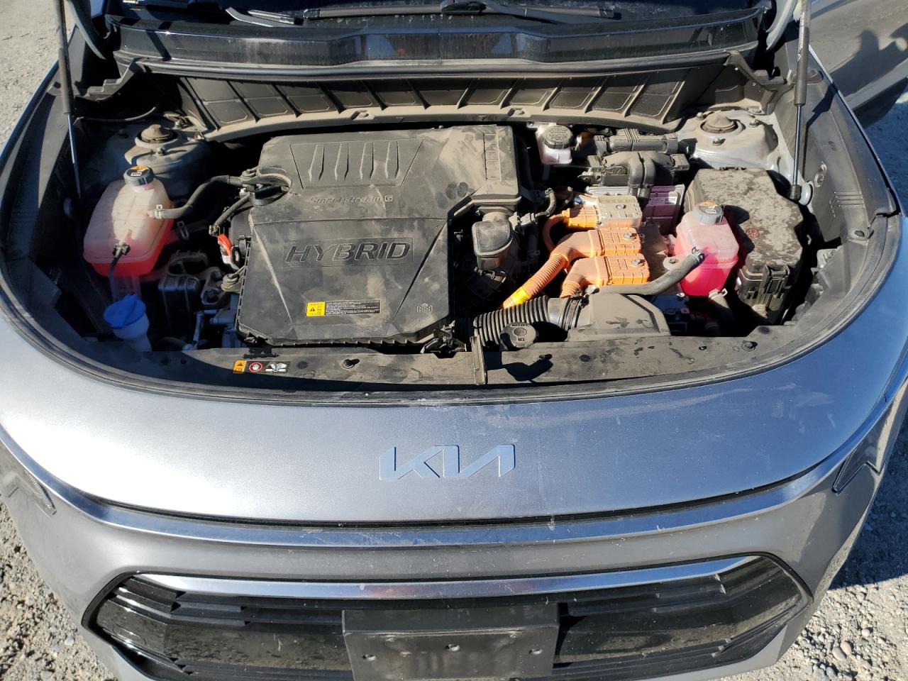 2023 KIA Niro VIN KNDCT3LE6P5066594 Copart auction photo, front end / side damage thumbnail 11