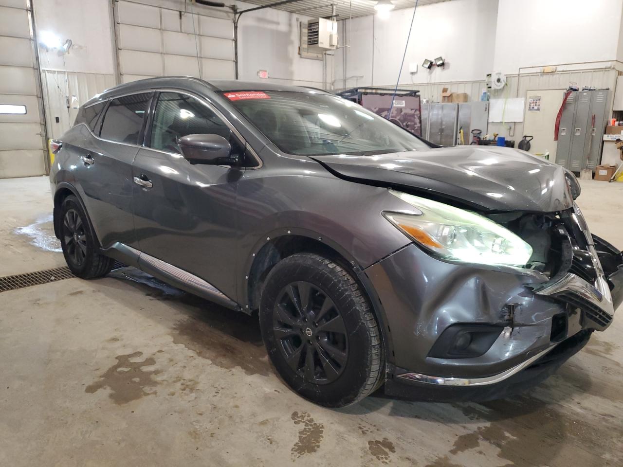 2017 Nissan Murano VIN 5N1AZ2MGXHN145313 Copart auction photo, front end / minor dent/scratches damage thumbnail 4
