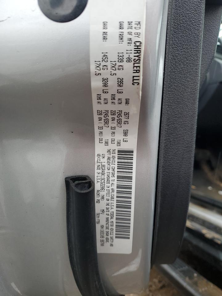 2009 Jeep Grand Cherokee VIN 1J8GR48K19C522061 Copart auction photo, rear end damage thumbnail 12