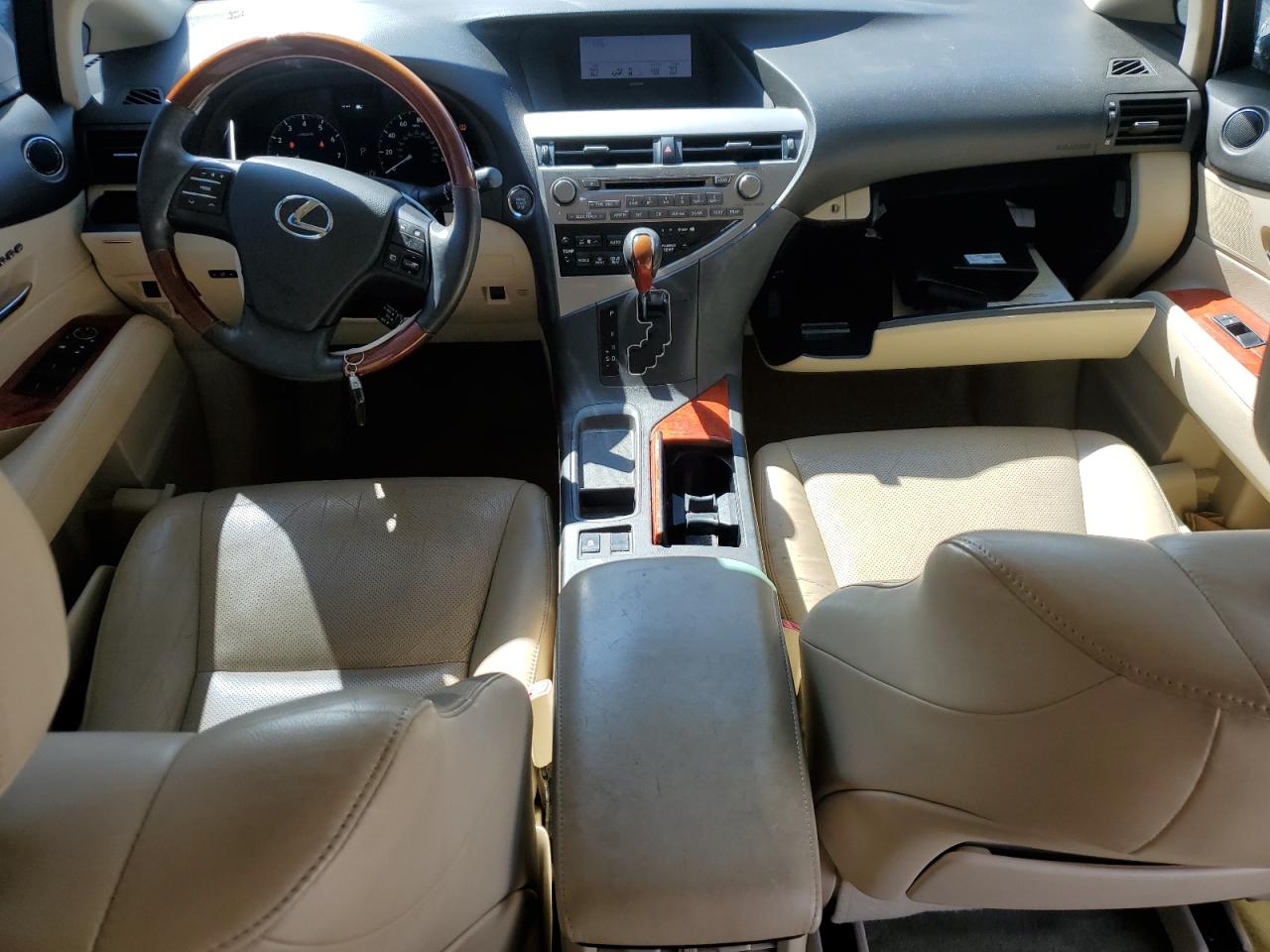 2010 Lexus RX VIN JTJZK1BA3A2405608 Copart auction photo, front end / side damage thumbnail 8