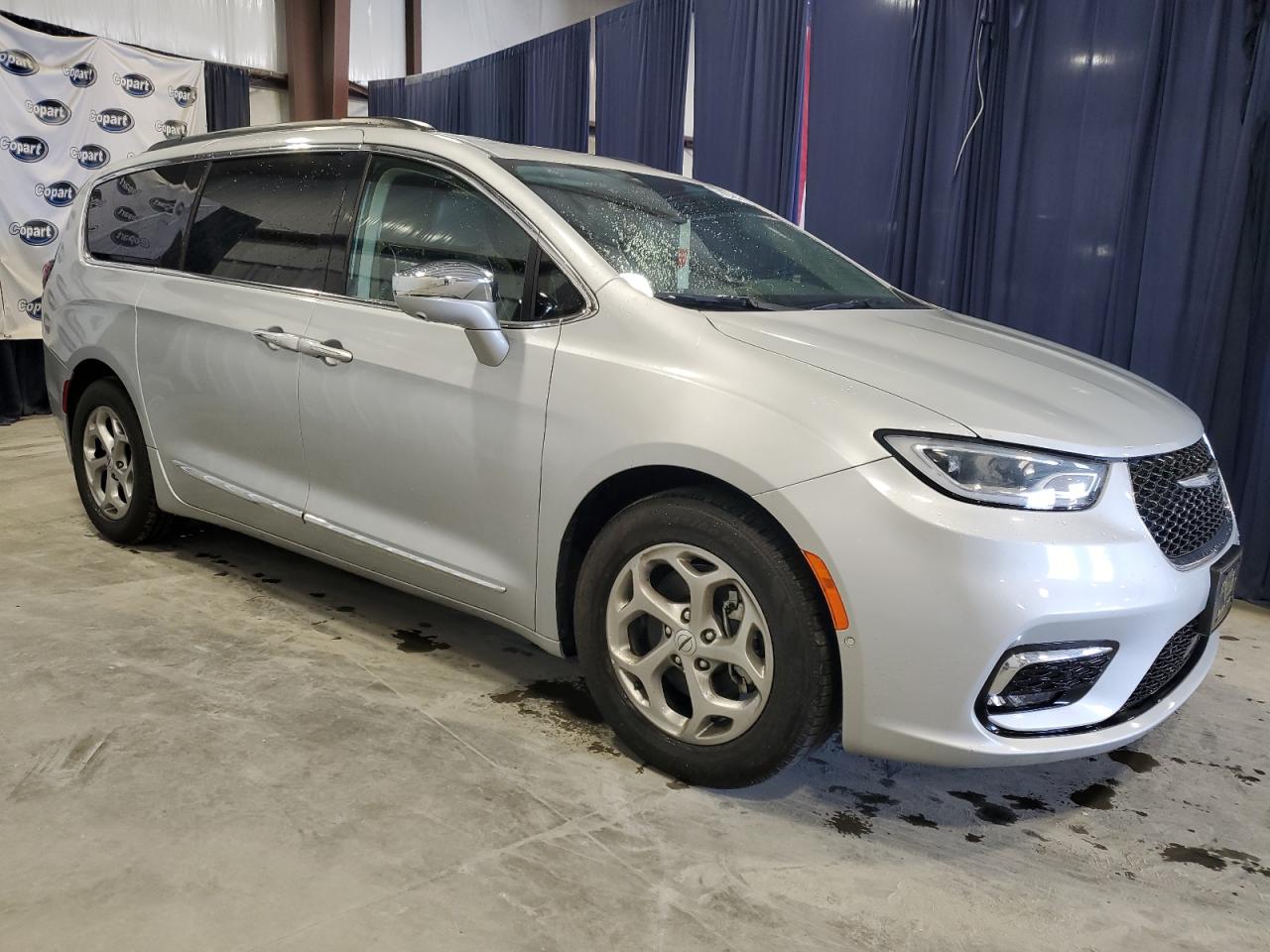 2022 Chrysler Pacifica VIN 2C4RC1GG1NR175877 Copart auction photo, mechanical damage thumbnail 4