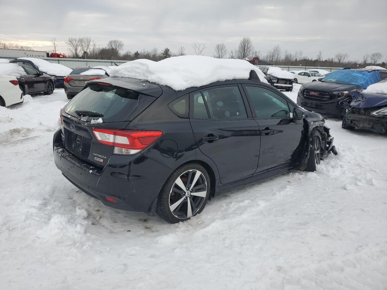 2018 Subaru Impreza VIN 4S3GTAK67J3750380 Copart auction photo, front end damage thumbnail 3