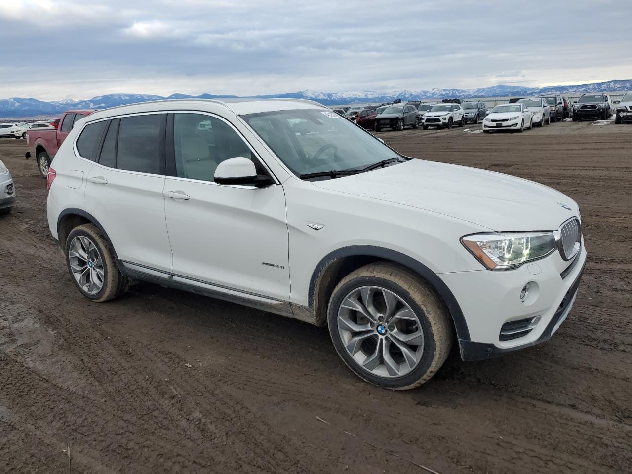 2016 BMW X3 VIN 5UXWX9C54G0D82207 Copart auction photo, side damage thumbnail 4