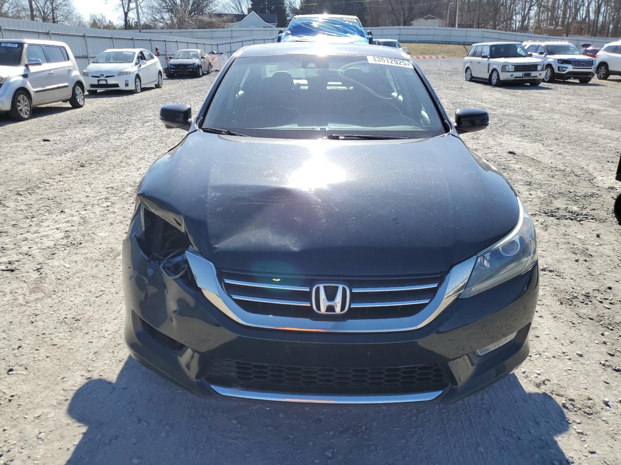 2013 Honda Accord VIN 1HGCR2F83DA086529 Copart auction photo, front end / minor dent/scratches damage thumbnail 5