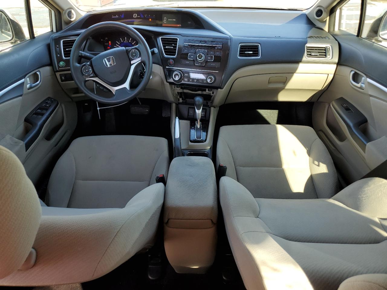 2013 Honda Civic VIN 2HGFB2F81DH544071 Copart auction photo, front end damage thumbnail 8