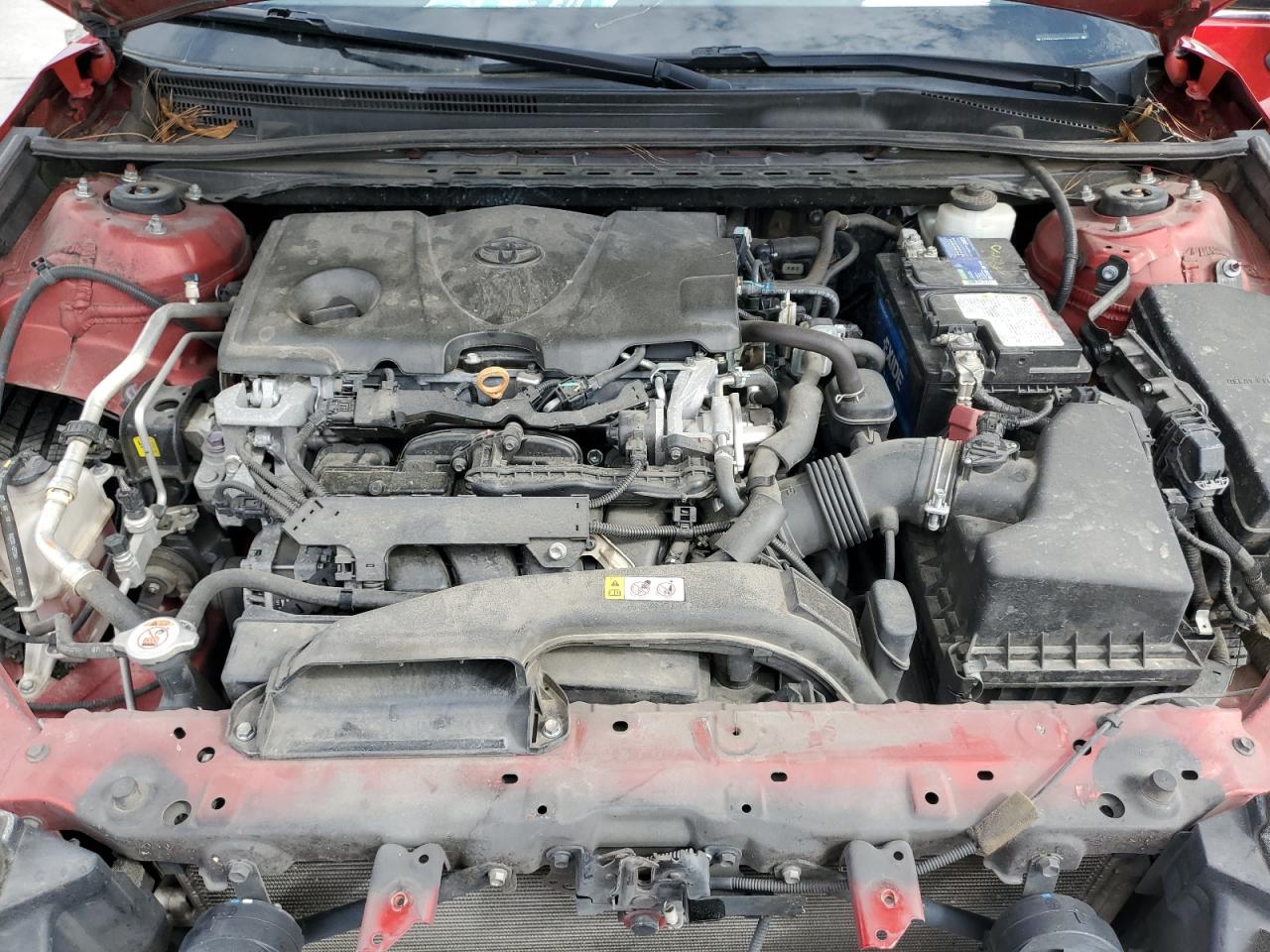 2019 Toyota Camry VIN 4T1B61HK2KU182665 Copart auction photo, front end damage thumbnail 11