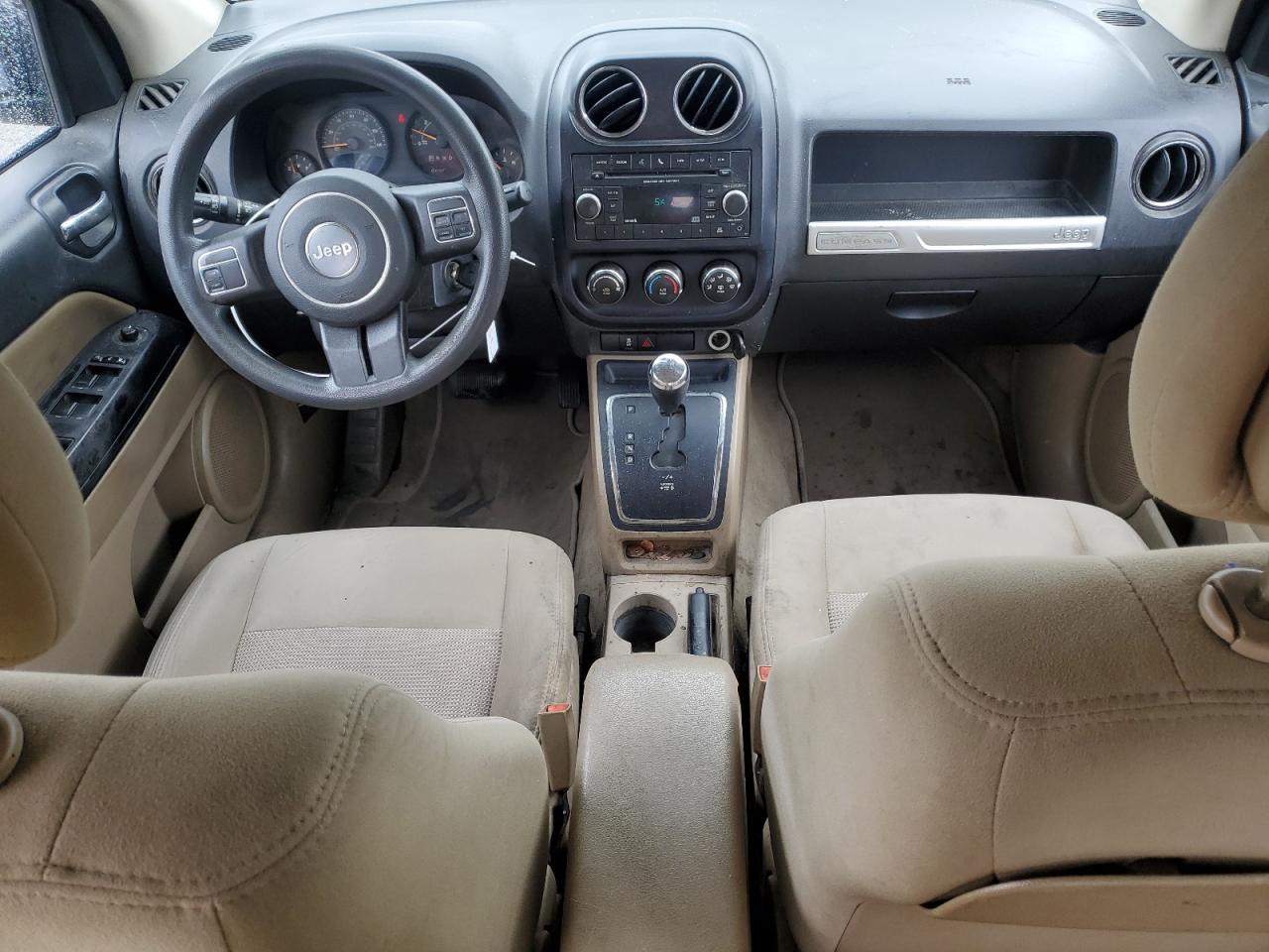 2016 Jeep Compass VIN 1C4NJCBA5GD648589 Copart auction photo, all over damage thumbnail 8
