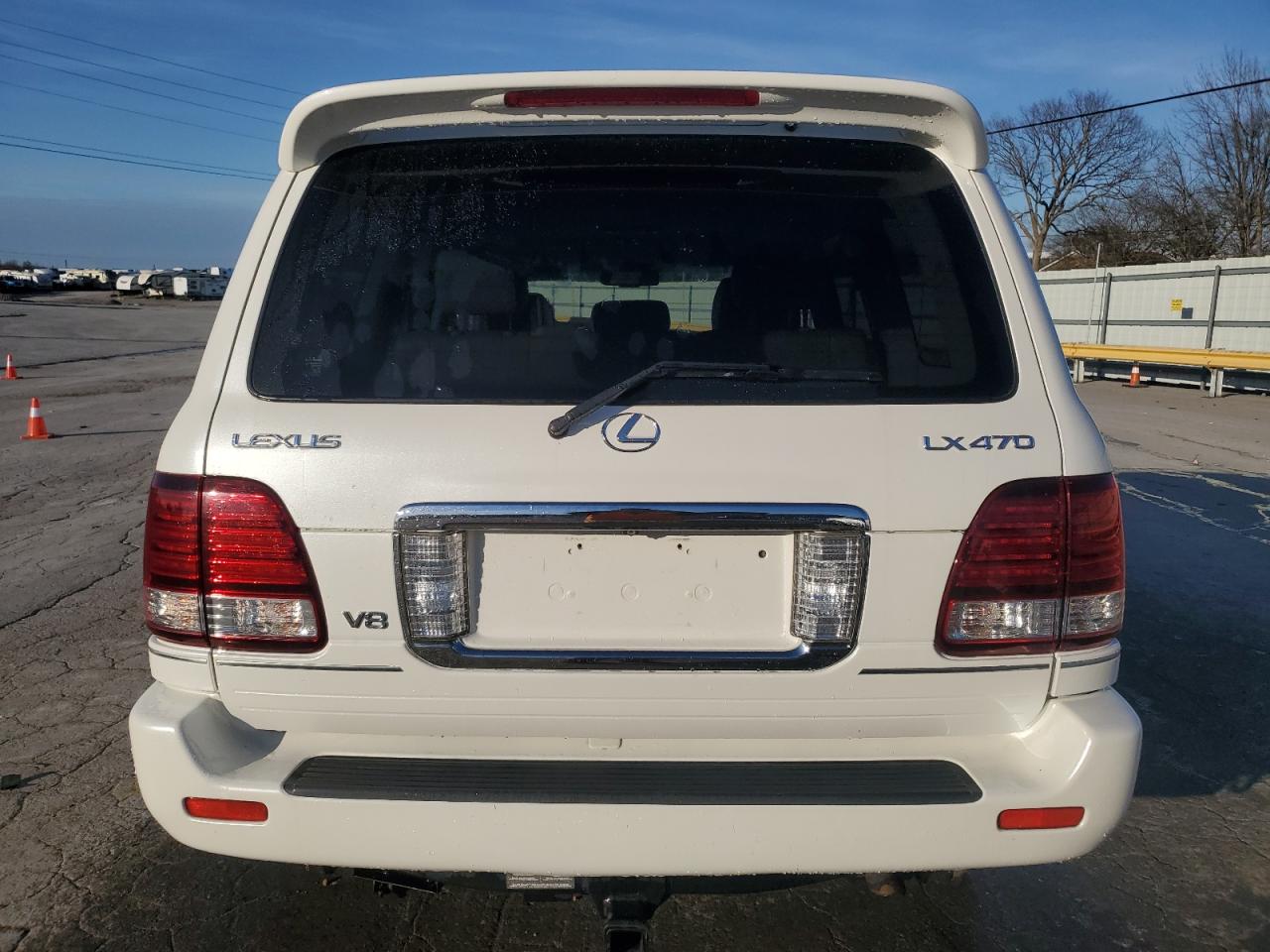 2007 Lexus LX VIN JTJHT00W874024934 Copart auction photo, front end damage thumbnail 6