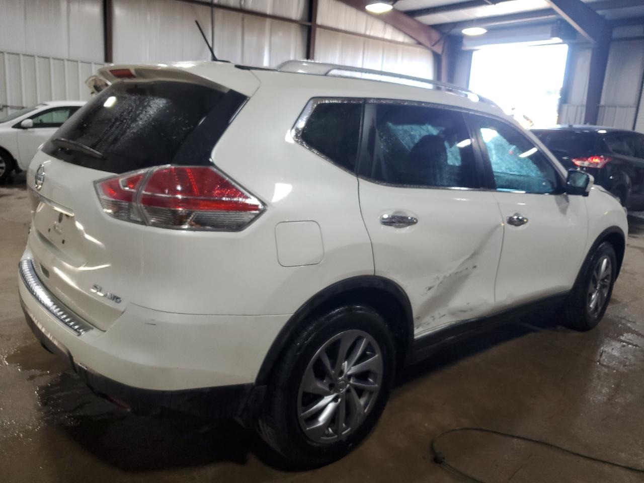 2015 Nissan Rogue VIN 5N1AT2MV1FC866502 Copart auction photo, side damage thumbnail 3
