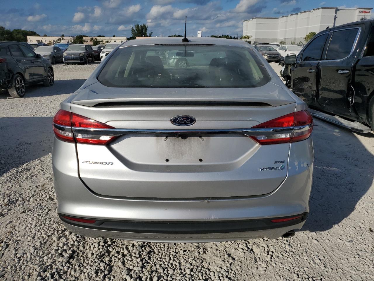 2018 Ford Fusion VIN 3FA6P0LU2JR170324 Copart auction photo, front end damage thumbnail 6