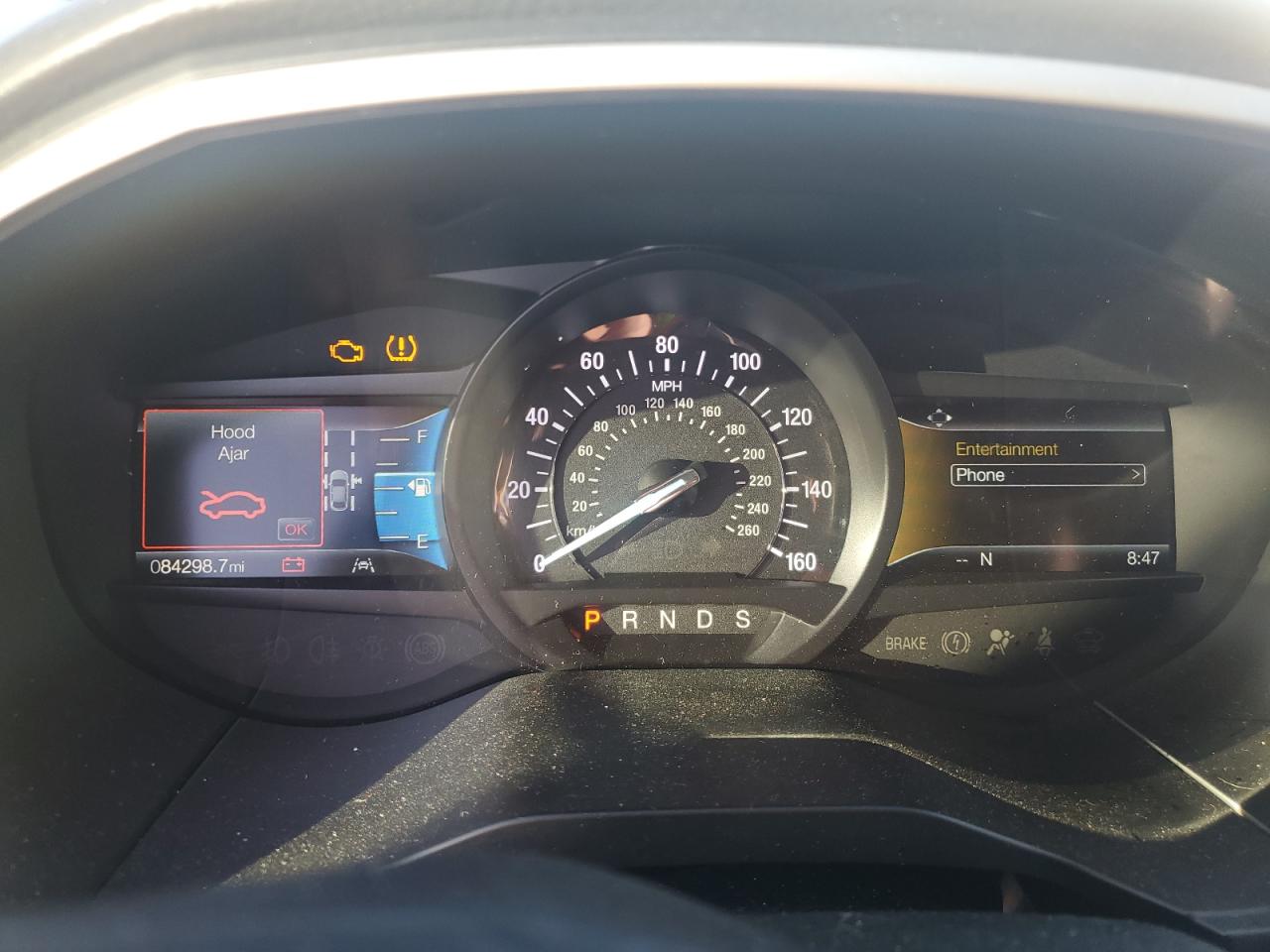 2020 Ford Edge VIN 2FMPK3J98LBA90293 Copart auction photo, front end damage thumbnail 9