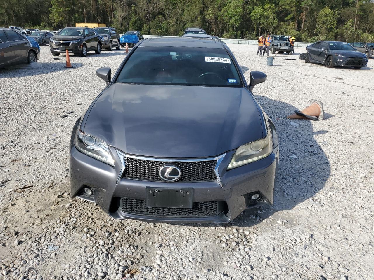 2013 Lexus GS VIN JTHBE1BL4D5012196 Copart auction photo, side damage thumbnail 5