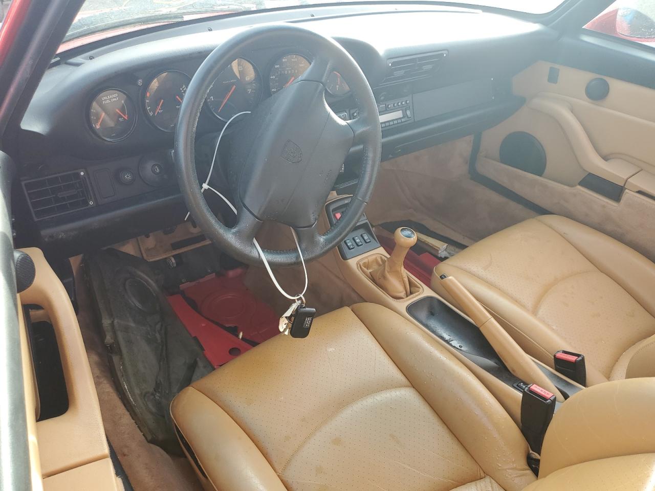 1996 Porsche 911 VIN WP0DA2995TS385138 Copart auction photo, water/flood / minor dent/scratches damage thumbnail 8