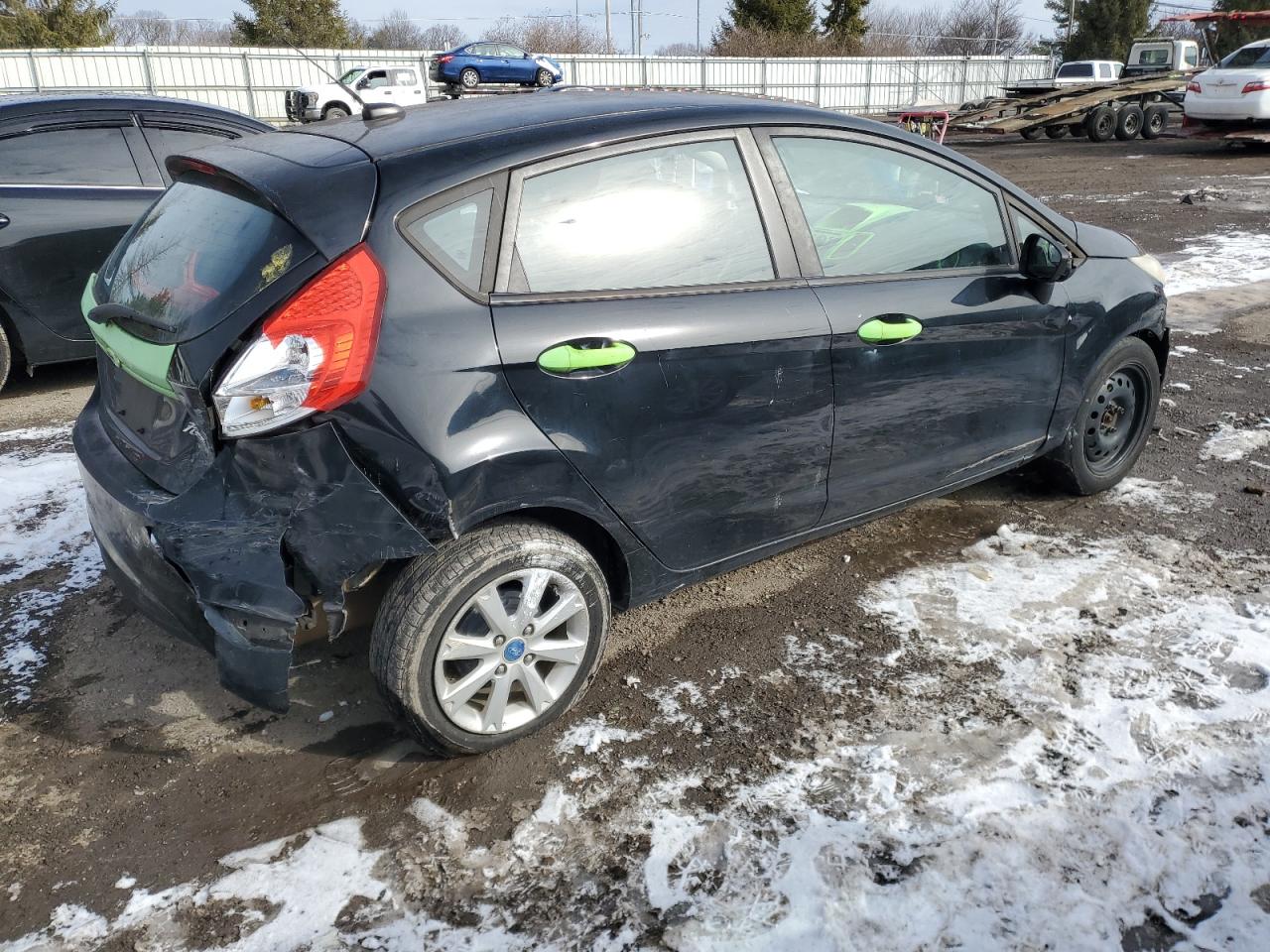 2012 Ford Fiesta VIN 3FADP4EJ7CM114509 Copart auction photo, front end / rear end damage thumbnail 3