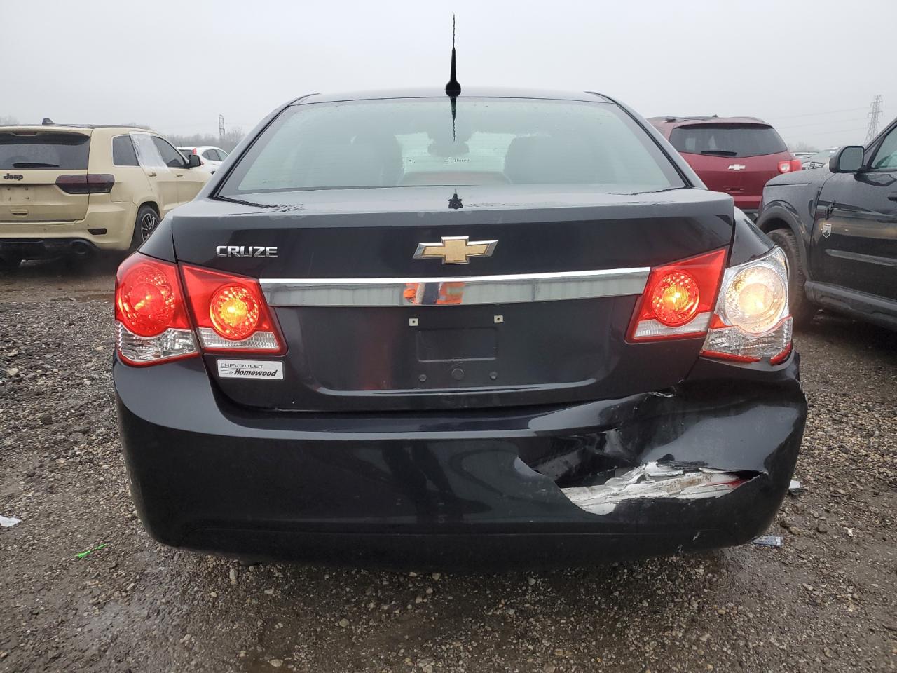2013 Chevrolet Cruze VIN 1G1PA5SH7D7284633 Copart auction photo, rear end damage thumbnail 6