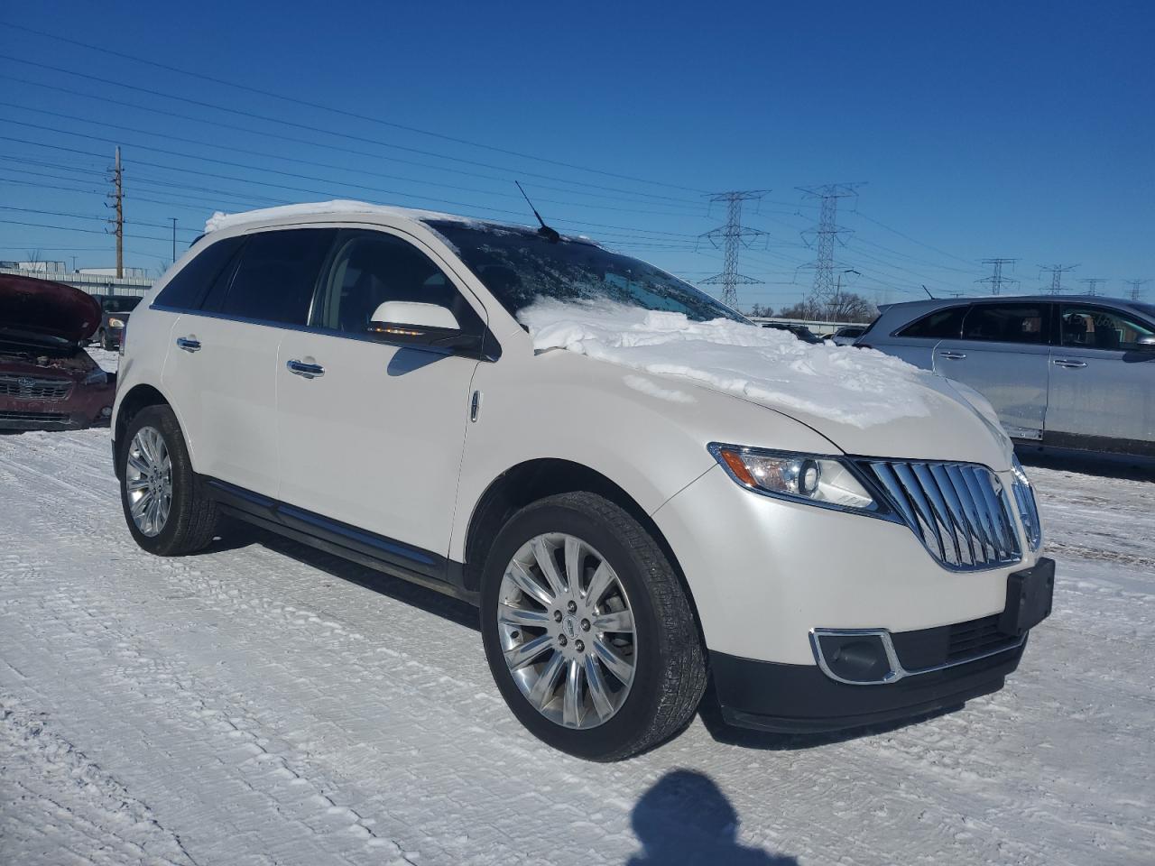 2015 Lincoln MKX VIN 2LMDJ8JK8FBL26892 Copart auction photo, front end / minor dent/scratches damage thumbnail 4