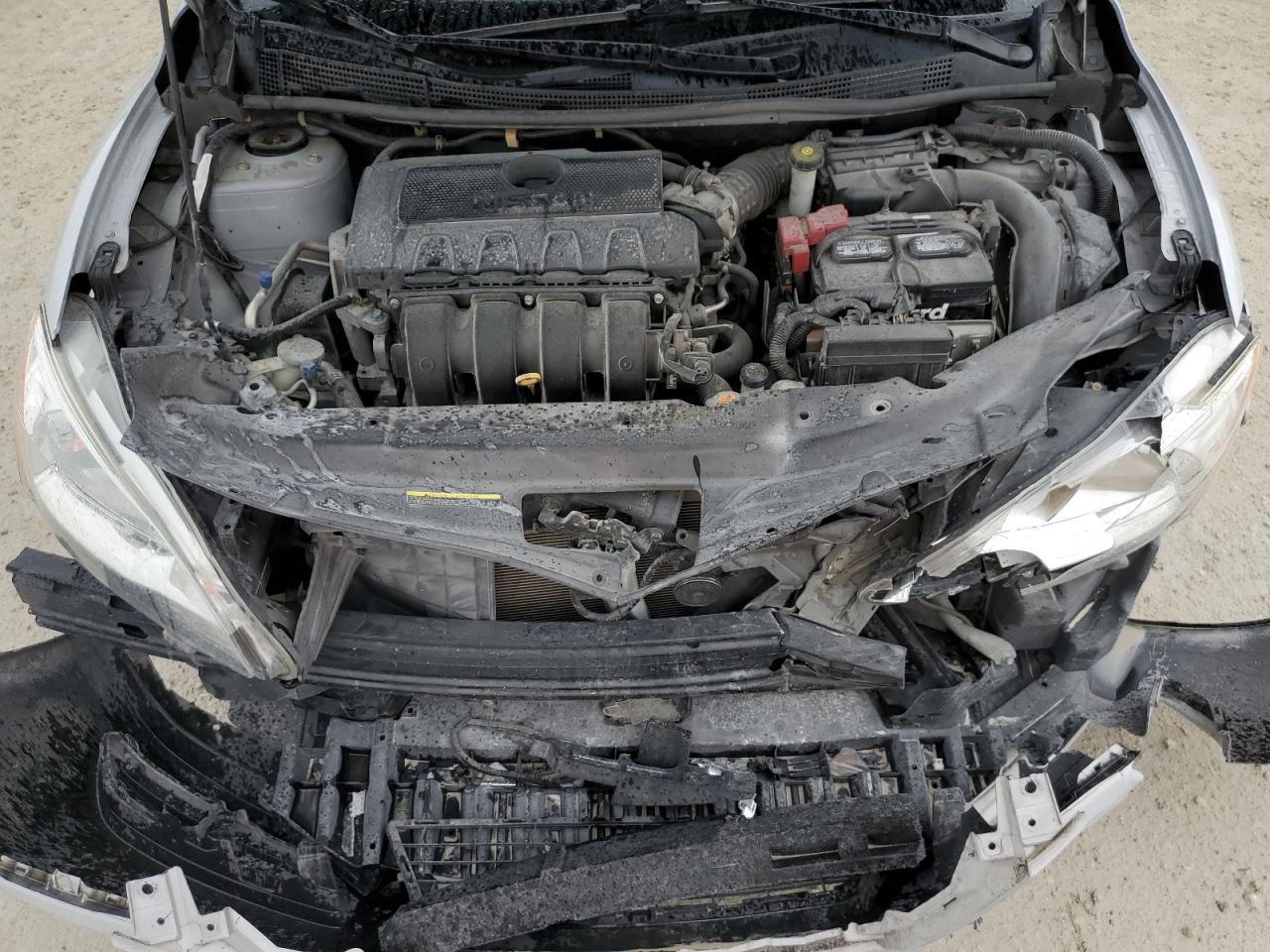 2015 Nissan Sentra VIN 3N1AB7AP6FL685400 Copart auction photo, front end damage thumbnail 11