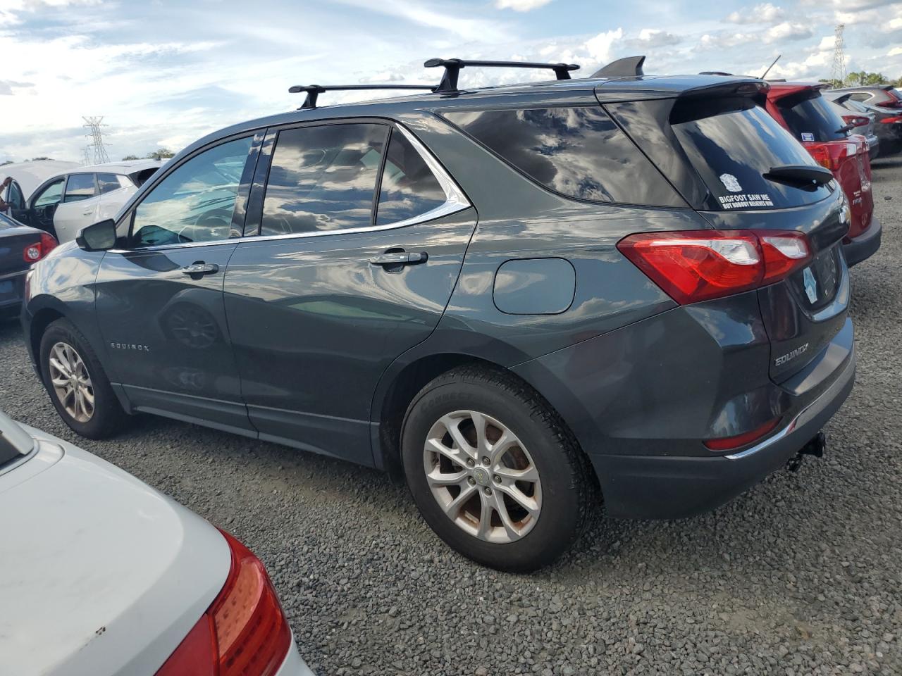 2018 Chevrolet Equinox VIN 3GNAXJEV8JS636984 Copart auction photo, water/flood damage thumbnail 2