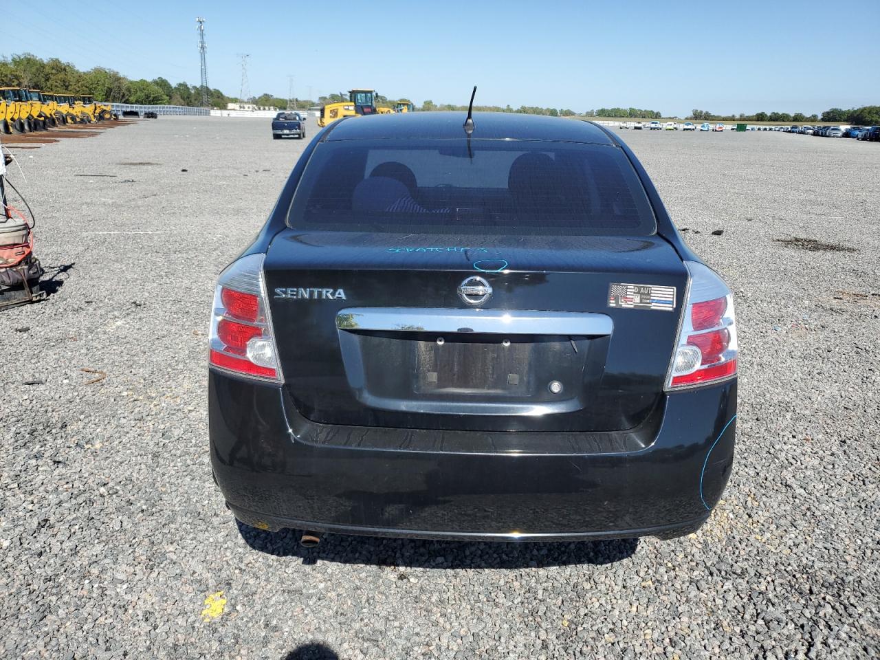 2010 Nissan Sentra VIN 3N1AB6APXAL645114 Copart auction photo, side / front end damage thumbnail 6