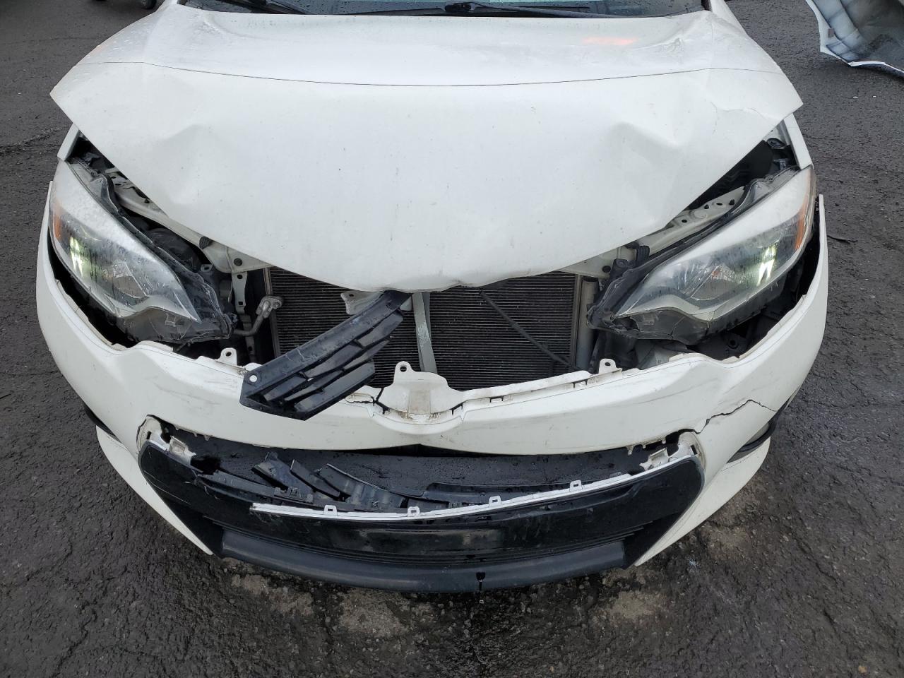 2015 Toyota Corolla VIN 2T1BURHE2FC429396 Copart auction photo, front end / rear end damage thumbnail 12