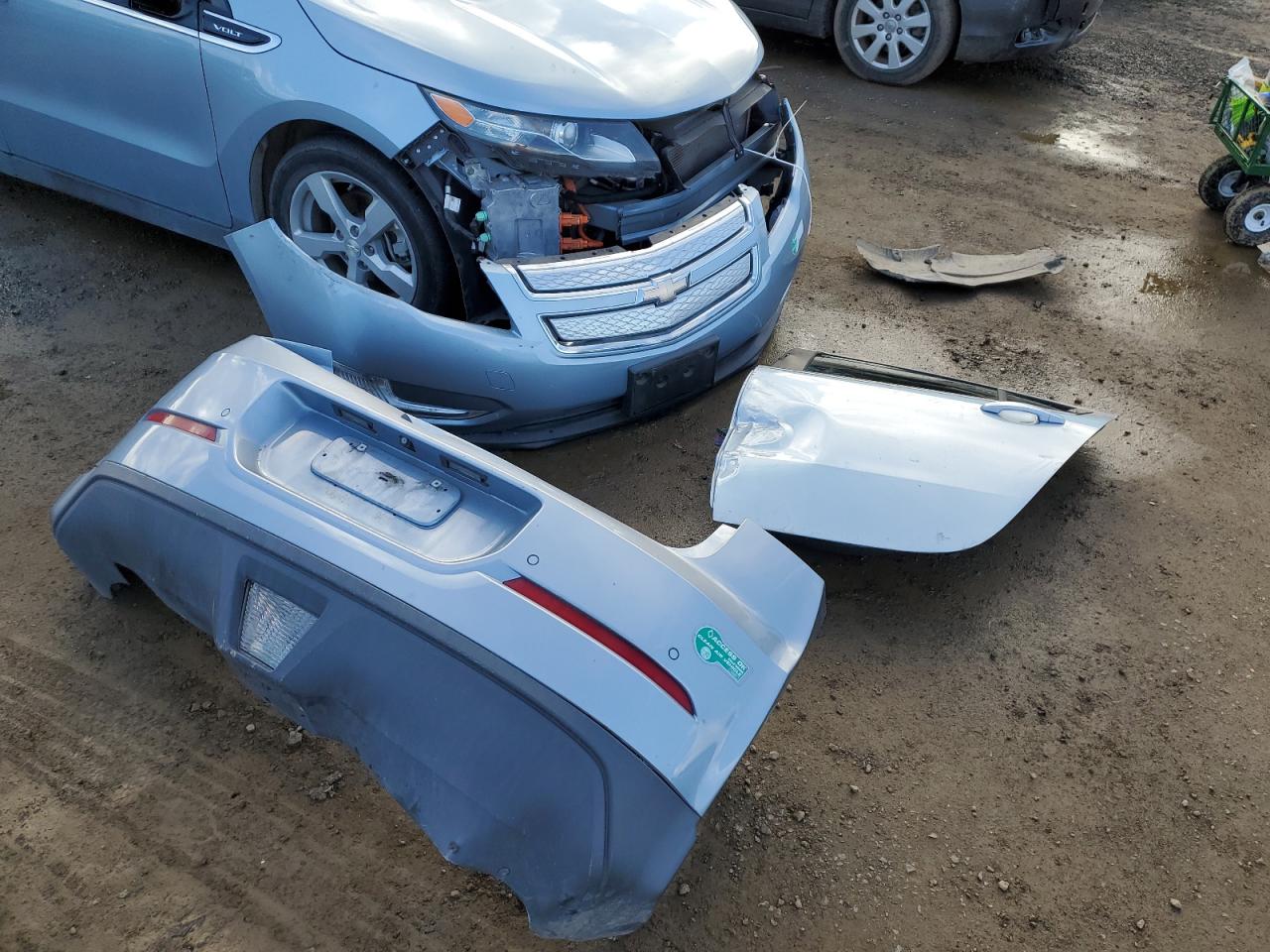 2015 Chevrolet Volt VIN 1G1RC6E46FU120893 Copart auction photo, all over damage thumbnail 12
