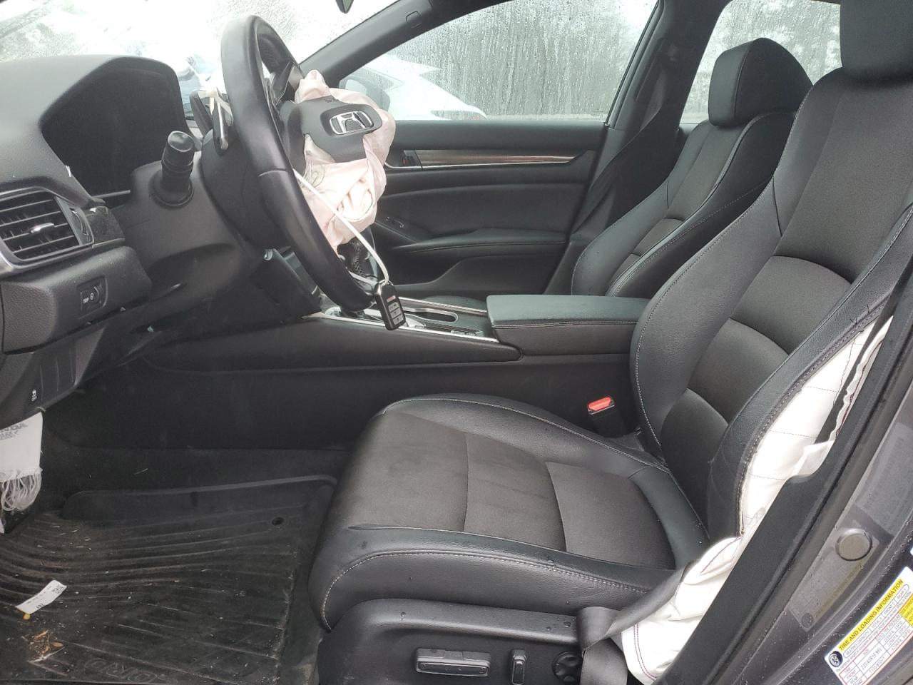 2019 Honda Accord VIN 1HGCV1F32KA033408 Copart auction photo, front end / side damage thumbnail 7