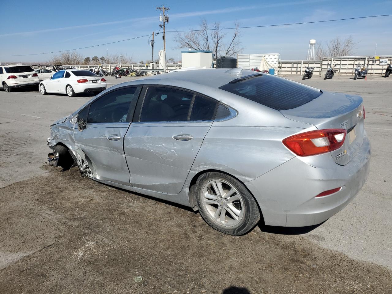 2017 Chevrolet Cruze VIN 1G1BE5SM5H7183284 Copart auction photo, all over damage thumbnail 2