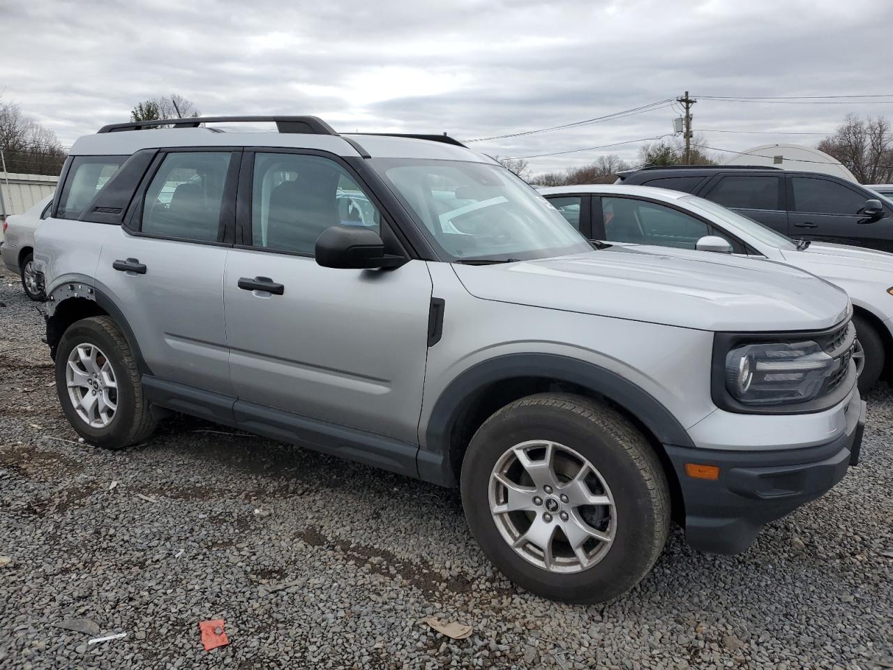 2021 Ford Bronco VIN 3FMCR9A61MRA62292 Copart auction photo, rear end damage thumbnail 4