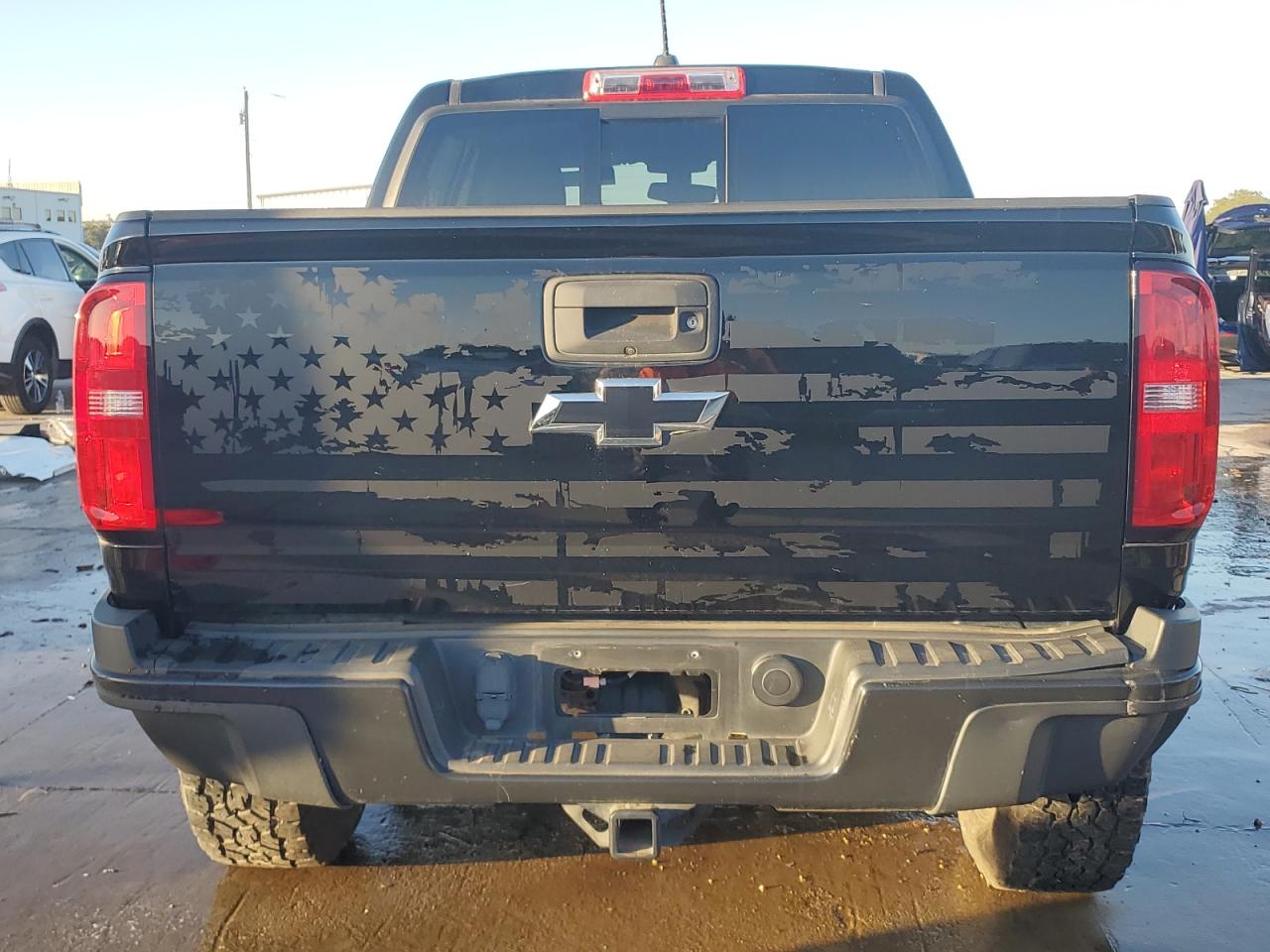 2019 Chevrolet Colorado VIN 1GCGTEEN6K1131521 Copart auction photo, side / undercarriage damage thumbnail 6