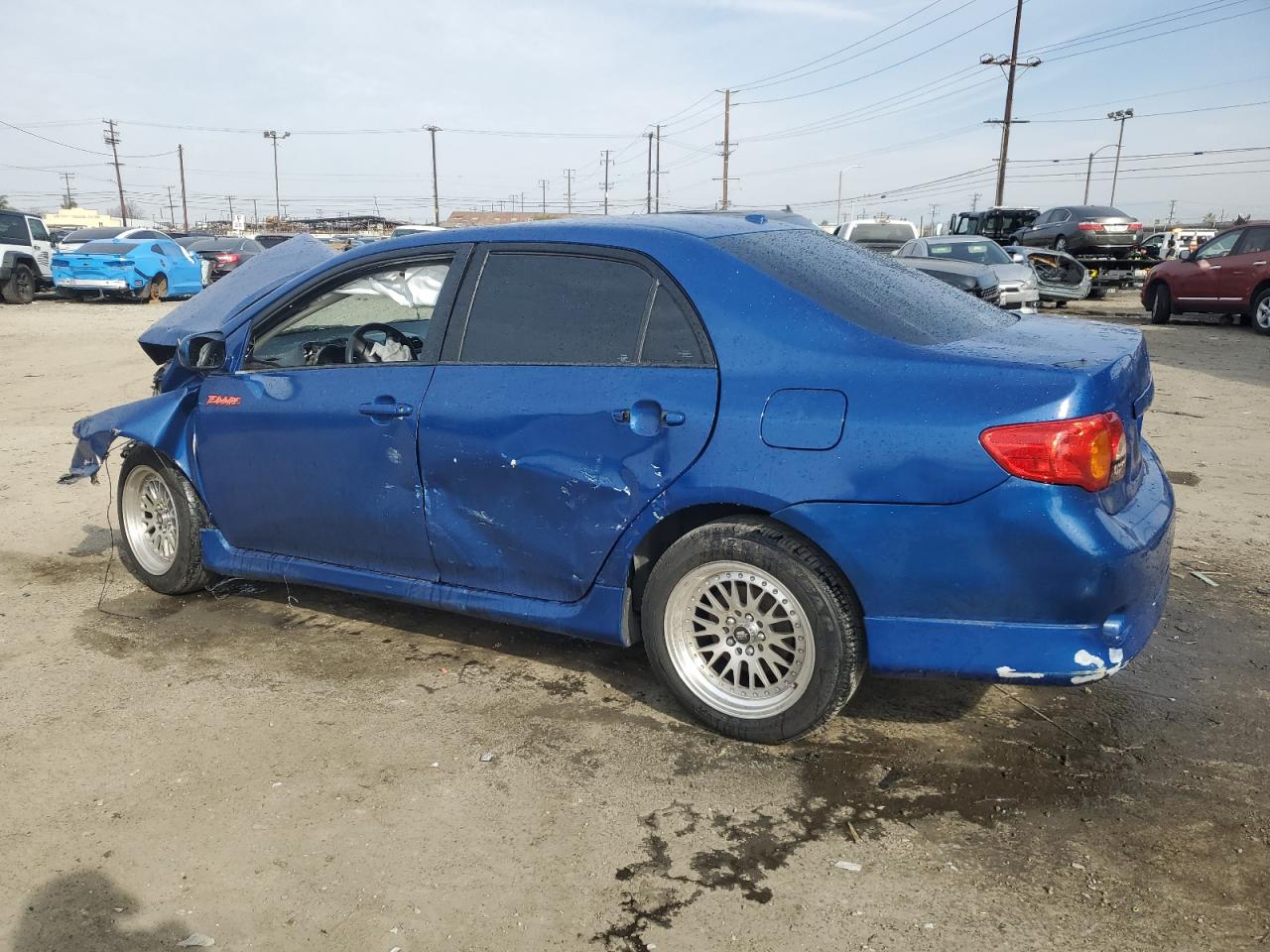 2010 Toyota Corolla VIN 1NXBU4EE1AZ265301 Copart auction photo, all over damage thumbnail 2