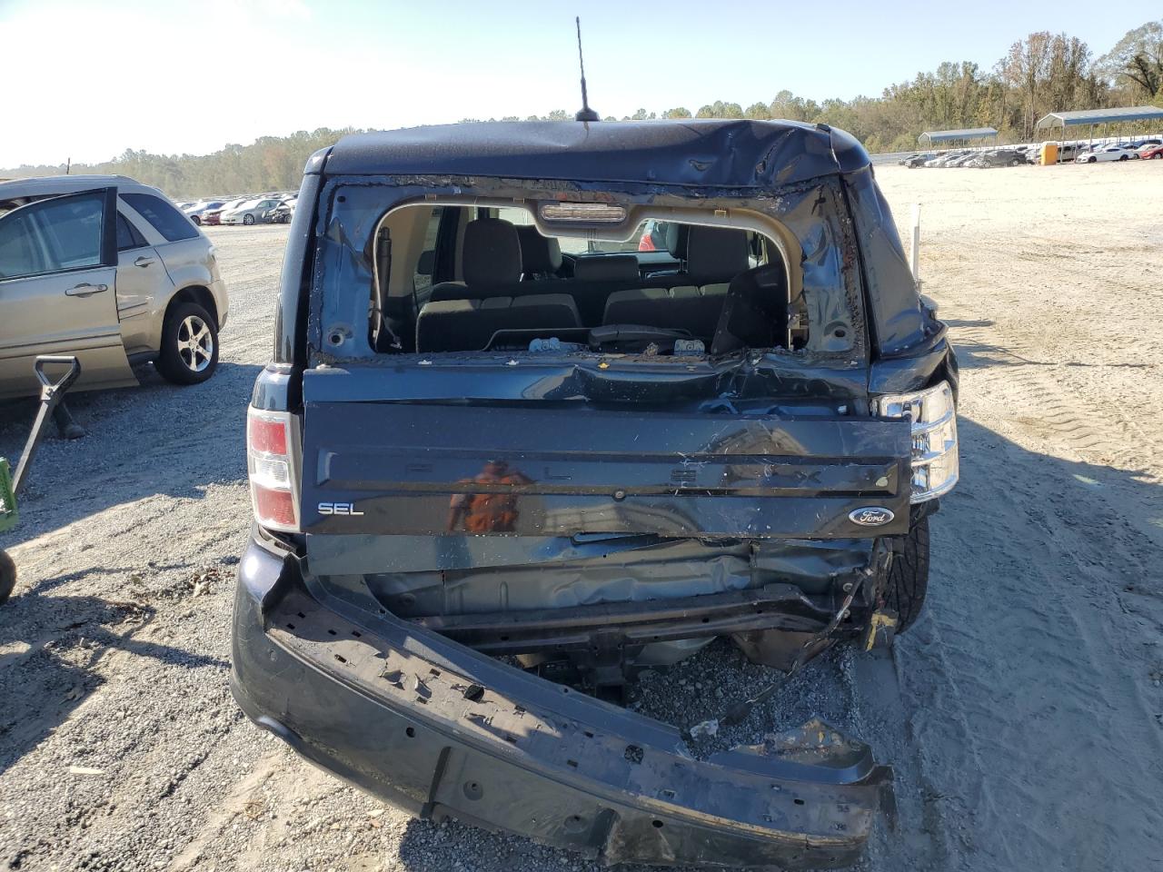 2016 Ford Flex VIN 2FMGK5C88GBA01943 Copart auction photo, rear end damage thumbnail 6