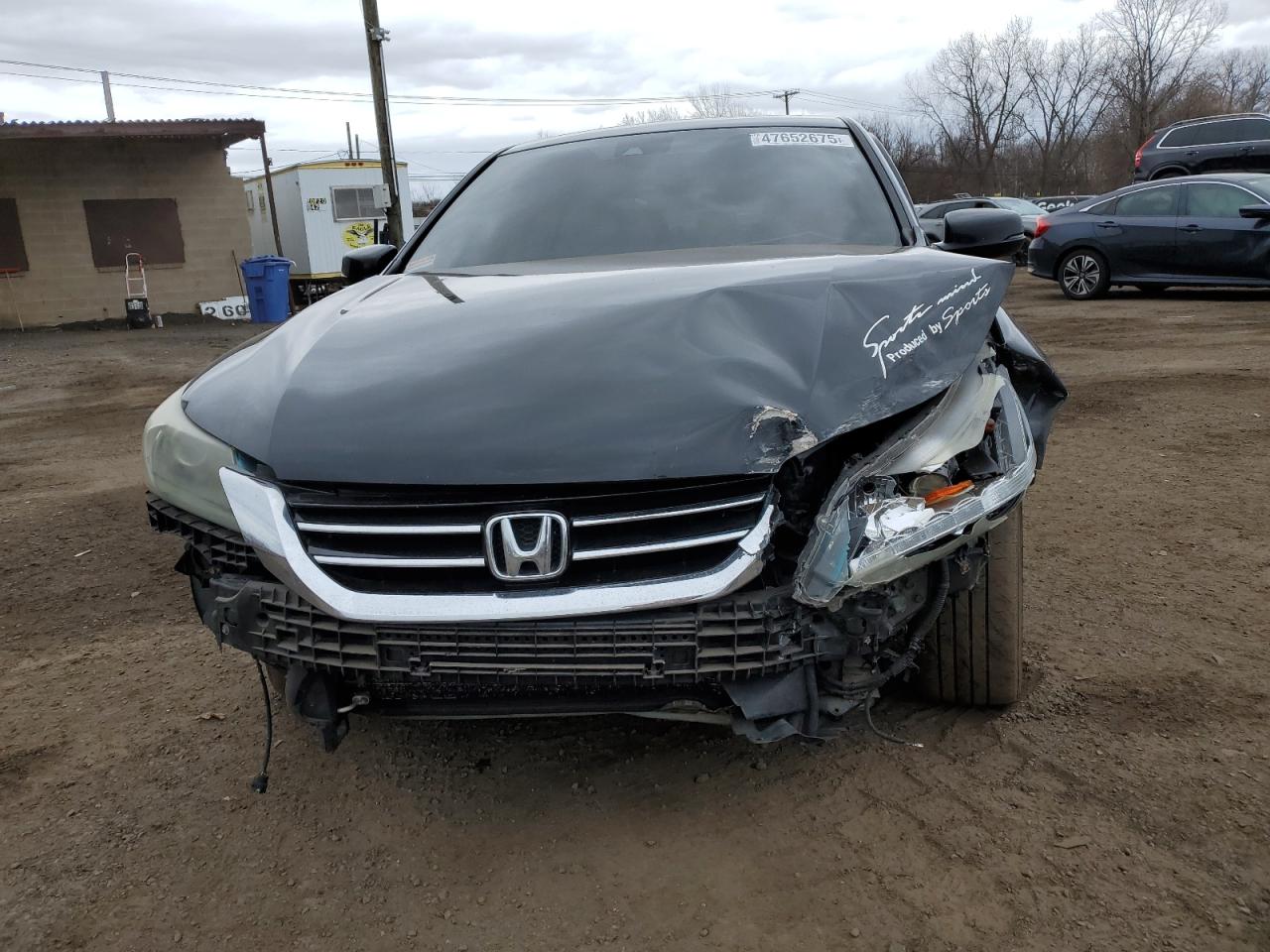 2014 Honda Accord VIN 1HGCR3F87EA019584 Copart auction photo, front end damage thumbnail 5