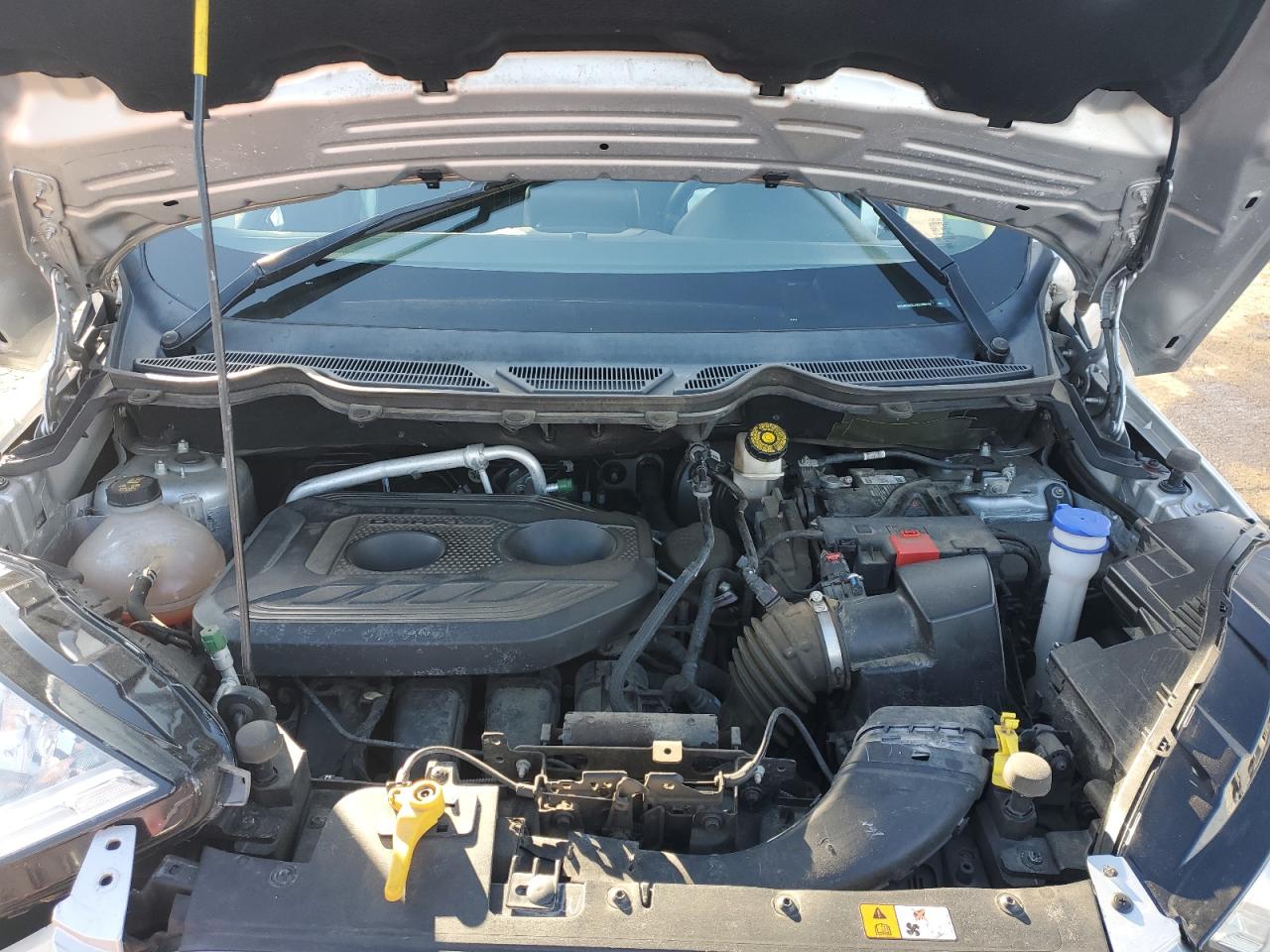 2019 Ford EcoSport VIN MAJ6S3GL1KC296742 Copart auction photo, front end / side damage thumbnail 12